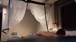 Asian teen can't find a reason to not let him fuck her