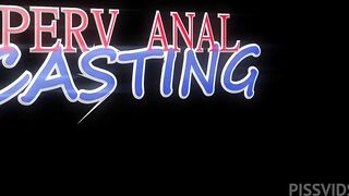 Professional dick drainer enjoying perverse anal sex