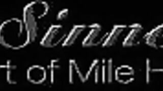 Overflowing pussy of a horny teen pleasured by an older man