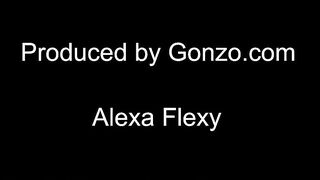 Alexa Flexy is enjoying a very violent IR gangbang