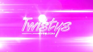 Blonde is ready to enjoy dildo fucking in the shower