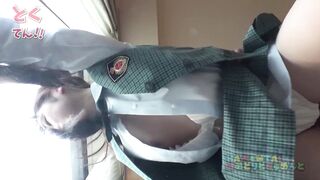 Amateur schoolgirl from Asia is going to squirt hard