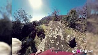 Dude befriends an amateur and fucks her on the spot