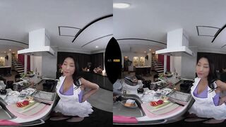 Charismatic Honma Yuri shines in a virtual reality porn movie