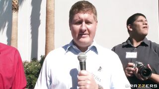 Asa Akira and Christy Mack in a legendary foursome movie