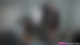 POV oral and cowgirl riding with a horny stepdaughter