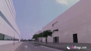 Oily BBW is going to get dominated by his meaty member