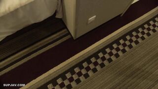 Asian hottie is ready to get fucked after cleaning him