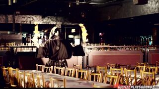 Lexi Lowe enjoys hardcore match in the middle of the ring