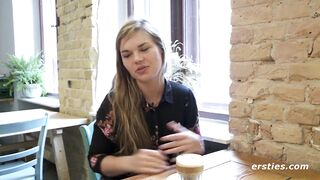 Amateur German girl is fingering herself to the limit