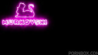 Porn2all - Gymnast Nicole Murkovski warms up before sex in acrobatic positions with Darko Murkovski