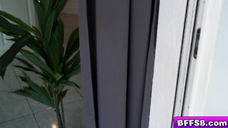 Porn2all - Lucky nerd guy fucks horny hot babes together