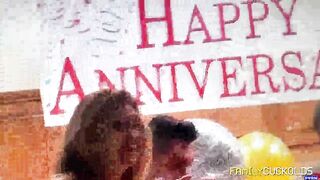 Porn2all - 3 brothers fuck our mom while our dad watches us Sloan rider