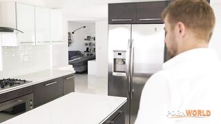 Porn2all - Brazen Babysitter took Messy Cumshot After Pussy Pounding