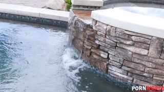 Porn2all - Busty Blonde Slut Savannah Bond Stretched Out by Architects