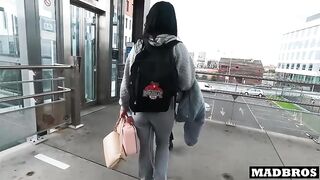 Porn2all - Roma Amor amateur sextape interracial Madbros public