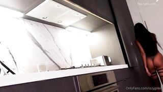 Porn2all - Izzy Green Hard ass fuck in the kitchen in the morning