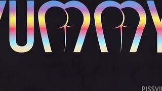 Porn2all - Brazilian Perfect body Natasha Rios drinking loads of pee squirting and swallowing Four big loads after intense Dap 0% Pussy with four big studs