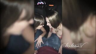 Porn2all - Mia Malkova And Riley Reid Night Out Car Threesome In LA