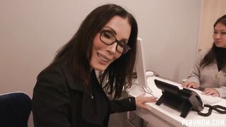 Porn2all - TODAYS RELEASE PervMom Yumi Sin And Shay Sights Working Hard Or Hardly Working