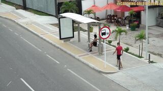 Porn2all - Catching Gold Diggers Dirty Sex With A Submissive Slut