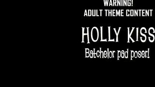 Skinny older gal Holly Kiss is going to enjoy masturbation