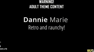 Thicc lady Danni Marie is showing how to masturbate