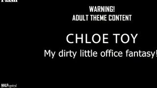 Chloe Toy is a solo girl that enjoys office pleasure