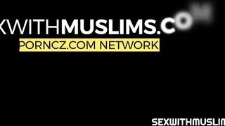 Astonishing hijab hoe getting her Arab pussy rammed