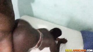 Nigerian guy takes control of this wonderful ebony slit