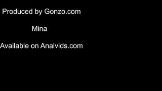 Porn2all - Mina LegalPorno AnalVids Gonzo anal fucking 4on1 with