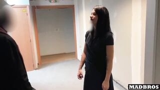 Porn2all - NEW Pretty French girl cheats on her husband with his coworkers