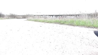 Porn2all - Biker Fucks a Hot Big Tits Young Brunette In The Ass Outdoors Hardcore