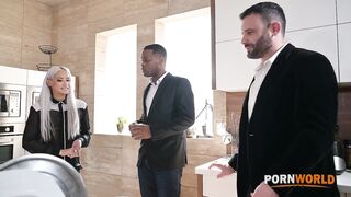 Porn2all - New Veronica Leal Tasty Teacher Entices Students Into Interracial DP