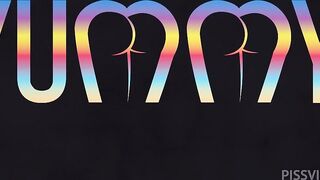 Porn2all - P-Sluts Vol 30 starring Eva Perez and Lykos Lobo dominating the shit out of their slutty slave Candy Crush making her drink pee