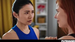 Porn2all - New Futanari, Clemence Audiard And Rae Lil Black