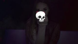 Porn2all - New Angel Youngs is a naughty busty goth who gets facial