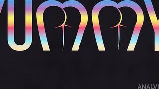 Porn2all - Hot secretary Victoria Camargo first time in Yummy Estudio to get fucked by 2 big