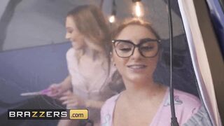 Brazzers - Lily Larimar & Penelope Kay Seduce Their StepDad's Friend After Their Buddy Went