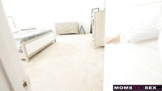 Flustered Big tit Stepmilf Alexis Fawx Teaches Stepson Some Manners By Working On His Cock - S10:E5