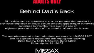 New Penny Barber Behind Dads Back