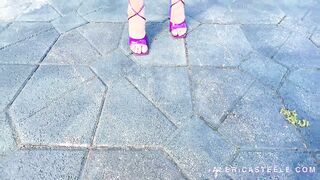 New Valerica Steele - Squirting By The Pool