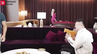 New Skye Blue Hot Busted Blonde Bouncing on Some Chinese Dick