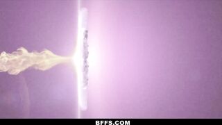 3 Exceptionally Beautiful & Sexy Girls Love Playing With Cum After Soccer Training - TeamSkeet