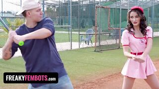 Sex Robot Veronica Church Teaches Inexperienced Boy How To Make It To Third Base - Freaky Fembots