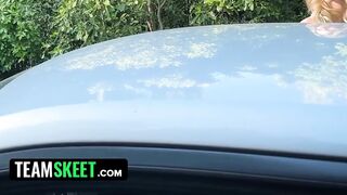 Concept: Roadside Rescue by TeamSkeet Labs feat. Anya Olsen - Stranded Teen Fucks A Filthy Stranger