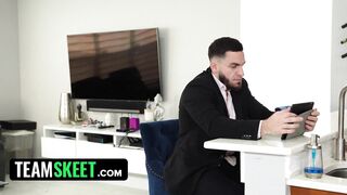 Desperate Indebted Babysitter Turns Into A Fuck Doll For Her New Sugarpops To Cash Out With Her Twat