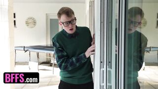 Virgin Peeping Tom Gets The Best Fuck Of His Life Feat. Molly Little, Madison Wilde & Addis Fouche