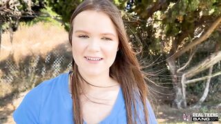 New Ava Marina 18 Year Old Gets Her Shaved Pussy Creampied