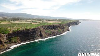 VIXEN Insatiable Bombshells Kelly & Stefany Share A Cock